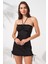 Jersey Soft Straplez Elbise Mayo 1
