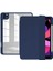 Case 4U Apple iPad Pro 2022 M2 / iPad Pro 2021 (3.Nesil) / iPad Pro 2020 (2.Nesil) Tablet Kılıf Manyetik Nort Arkası Şeffaf Standlı - 11 inç uyumlu Lacivert 1