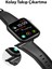 Hermes Loop Deri Apple Watch 38-40-41MM Kordon Kayış, Ultra Hafif, Çelik Tokalı Kayış 4