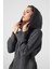 Antrasit Kapüşonlu Içi Şardonlu Sweatshirt 1