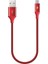 Alumicable Mini 30CM Usb-A -Usb-C Şarj Kablosu Kırmızı 1