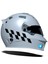 Jet Siyah Damalı Kask Motosiklet Sticker Takımı Çınar Extreme 1
