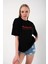Kadın Silence Baskılı T-Shirt 2