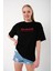Kadın Silence Baskılı T-Shirt 4