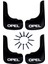 Opel Corsa C 2000-2006 Uyumlu 4 Lü Ön-Arka Paçalık Tozluk Çamurluk OPL1UX008YD 1