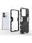 Vivo Y22S / Y22 4g / Y35 Matrix Serisi Armor Standlı Perfect Koruma Kılıf - Siyah AL3416 4