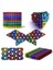 6 Renkli 5mm 216 Adet Metal Kutuda Neocube Neodyum Mıknatıs Küp 2