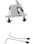 Zemin Tom Mount Bracket + 2pcs Bas Davul Yedek Bacaklar Perküsyon Parçaları (Yurt Dışından) 1