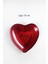 Sevgililer Günü Love Kalp Tabak Cam Çerezlik Sunumluk Dekoratif Tabak 13 cm 3