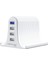 Masa Üstü Standlı Seyahat Şarj Cihazı Konfulon 4 USB 3.0 Quick 1