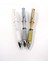 Uni-Ball UM-153 Signo Broad Roller Kalem (Gold,gümüş,beyaz) 1.0 mm Davetiye Kalem Seti 3 Lü /beyaz Yazan Davetiye Anı Defteri Kalemi / Imza Kalemi / Jel Kalem -T335 4