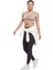 H56396 S Ruched Cropped Tank V Yaka Normal Kalıp Düz Gri Kadın Atlet 1