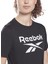 Bisiklet Yaka Düz Siyah Kadın T-Shirt HB2276 Rı Bl Crop Tee 3