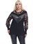 Işıltılı Büyük Beden Bluz 21B-2280 1