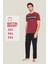 - Erkek Mürdüm Battal Pijama Takımı 1