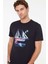 - Erkek Lacivert T-Shirt Şort Takımı 4