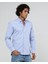 Slim Fit Düğmeli Yaka Erkek Gömleği 1