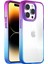 Iphone 12 Pro Max Uyumlu Air Bumper Rainbow Kılıf Pink Blue 1