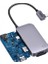 PadJoy Type-C (PD) HUB Adaptör 4K HD HDMI + USB 3.0 + Type-C (PD) 3