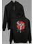 Kung Fu Uzak Doğu Spor Japonca Japanese Ön ve Arka Baskılı Sweatshirt Unisex Kapüşonlu Hoodie 3