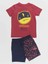 Süper Güçlü Erkek Çocuk T-Shirt Şort Takım 3