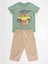 Safari Erkek Çocuk T-shirt Gabardin Şort Takım 3
