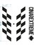 Taş Grisi Damalı Kask Motosiklet Sticker Takımı Çınar Extreme 5