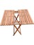 Katlanır Ahşap Piknik/balkon Masası 3