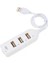 Sanec 4 Port USB Çoğaltıcı Çoklayıcı Hub USB 2.0 Çoklama PC Laptop - Beyaz 2