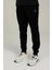 Basic Jogger 2pr Erkek Alt Eşofman Siyah M-CT107 3