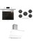 Ankastre Set; BO6502W01 Fırın, CS5365W01 Ocak, Classy 90CM Davlumbaz 1