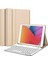 Apple iPad 9. Nesil 10.2 Inç Uyumlu Bluetooth Klavyeli Kılıf Standlı Kapaklı A2602-2604-A2603-A2605 1