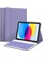 Apple Ipad 10. Nesil 10.9 2022 Uyumlu Bluetooth Klavyeli Tablet Kılıfı Stand Kalem Bölmeli 1