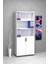 Dosya Dolabı Yarım Kapak 80X35X185 cm (BEYAZ) 4
