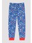 Çok Renkli Erkek Çocuk Desenli 2li Pijama Takımı 3