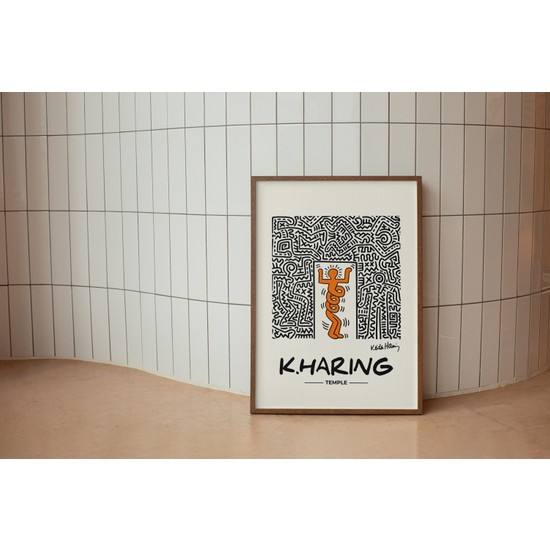Art House Collective Keith Haring Poster Temple Tablo Fiyatı