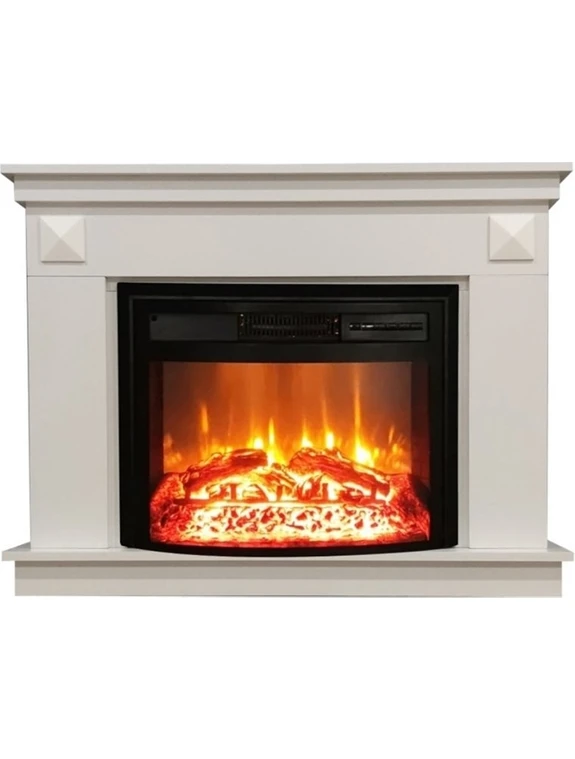 Resim Dlc Penida 1800 Watt Dekoratif Elektrikli Şömine Fanlı Isıtıcı 