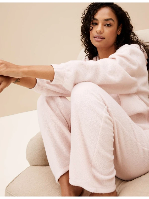 Marks & Spencer Regular Fit Polar Pijama Altı
