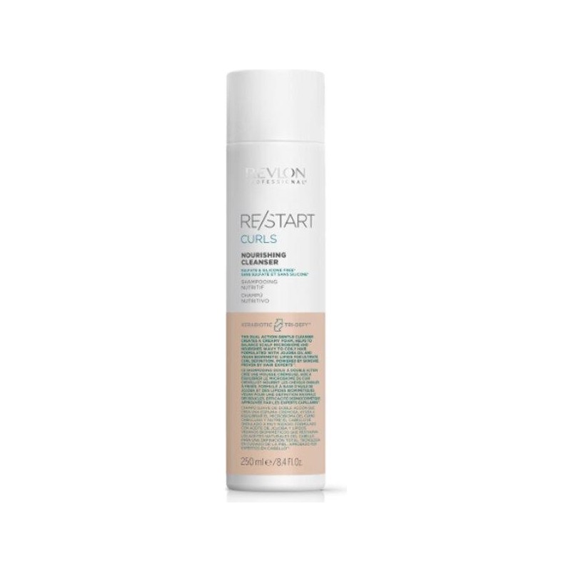 Revlon Restart Curls Nourishing Cleanser Dalgalı ve Kıvırcık Saçlar İçin Besleyici Şampuan 250 ml