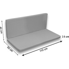 Dekosoy Arkalıklı Bank Minderi 110X50X5CM