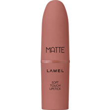 Lamel Professional Matte Soft Touch Lipstick Kalıcı Mat Ruj No 401 3,8g