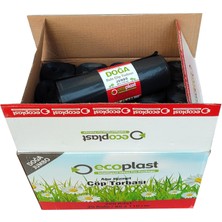 Ecoplast Battal Boy Çöp Torbası Poşeti - 90 Litre - 80 x 110 cm / 10 Adetlik 20 Rulo / Koli