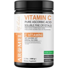 Aromel C Vitamini 1 kg - Askorbik Asit - Pharma Grade Ascorbic Acid