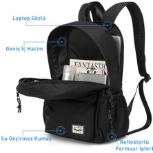 Smart Bags Sırt Çantası Okul Boyu Laptop Gözlü 3154