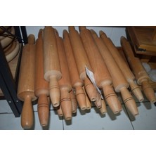 Ahşap Merdane -Ağaç Oklava-El Işçiliği Yerli Üretim