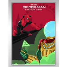 Spiderman Far From Home Poster 45X60CM Örümcek Adam Afiş - Kalın Poster Kağıdı Dijital Baskı