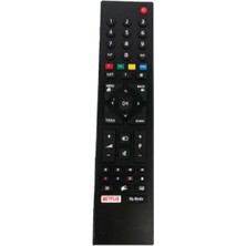 Zrv Arçelik Grundig Beko LCD Tv Kumanda Netflix Tuşlu