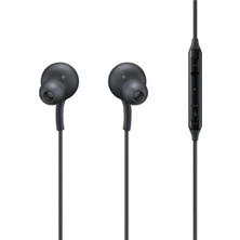 Huawei P40 Pro+ Uyumlu Mikrofonlu Kulakiçi Type-C Kulaklık Siyah Renk