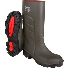 Polly Boot Galaxy Vega 04 Haki Renk Çelik Burunsuz Çizme Bot