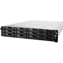 Asustor AS7116RDX Intel E-2224 16 Bay NAS(16X18TB Support)8gb Ddr4 ECC(128GB Support) M.2 Slots X2 Gbe X4 Pcıe Gen3 X3 USB 3.2 X4 USB 3.2 Type-C X2 Veri Depolama Cihazı